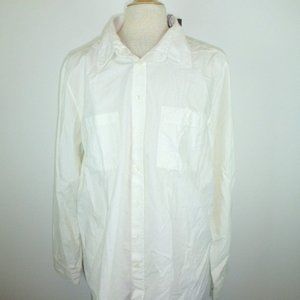 New NICHOLAS K white cotton shirt xl